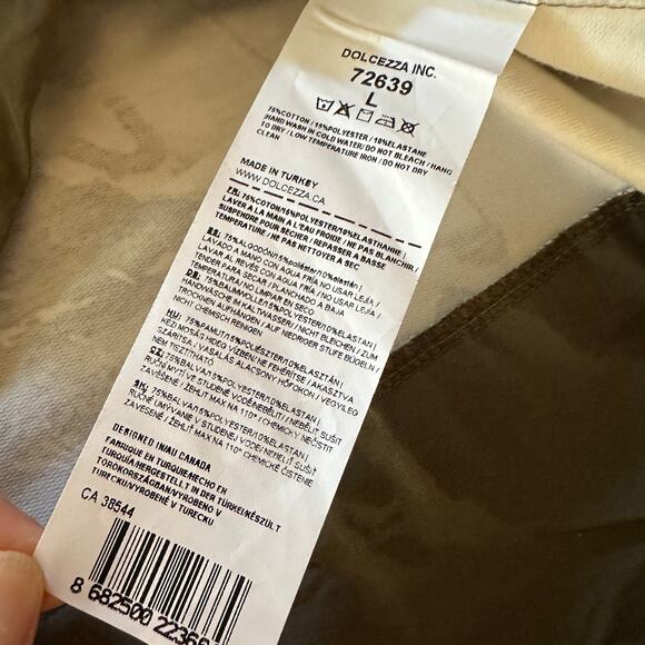 DOLCEZZA | Womens Zip Jacket Postal 72639 Size L Artsy Art to Wear Abstract Boho - Picture 9 of 11